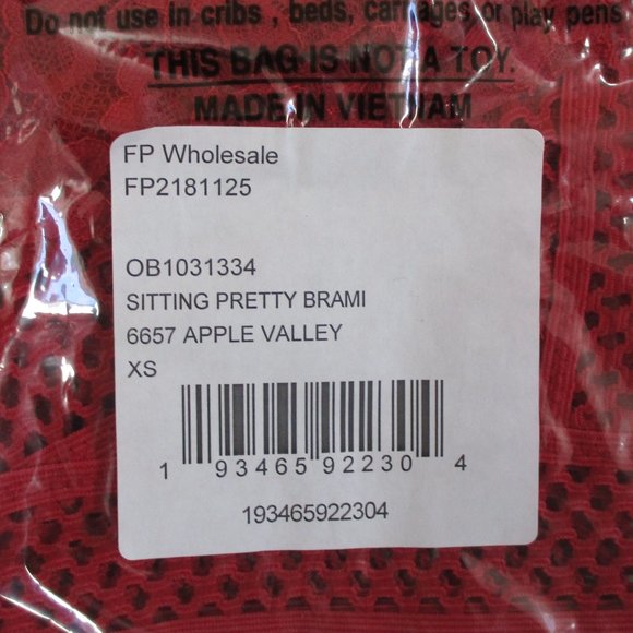 Free People Sitting Pretty Brami  Apple Valley XS - Picture 6 of 11